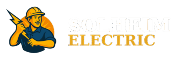 solheim electric wordmark transparent